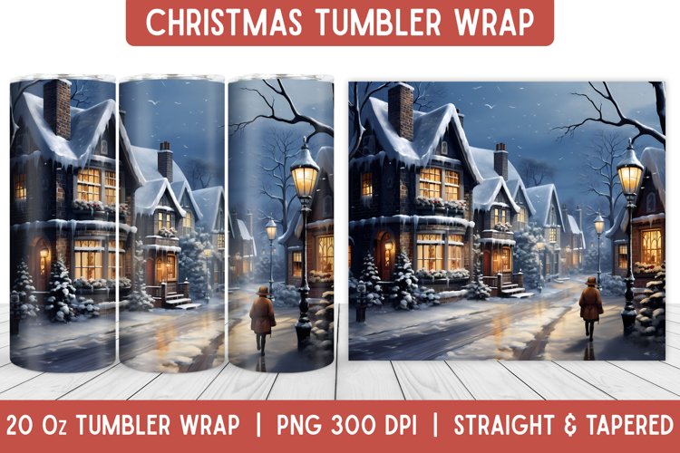 Christmas Tumbler Wrap | Christmas Sublimation | Tumbler
