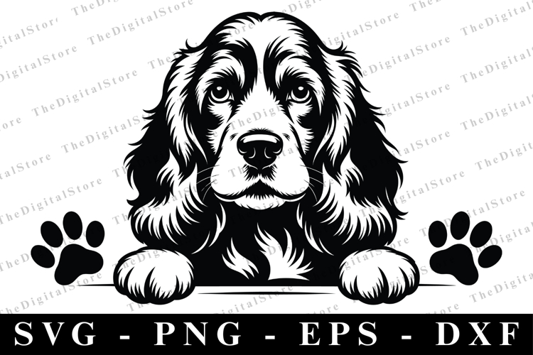 Cocker Spaniel SVG | SVG Cut files | Cricut