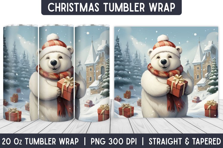 Christmas Tumbler Wrap Image 11