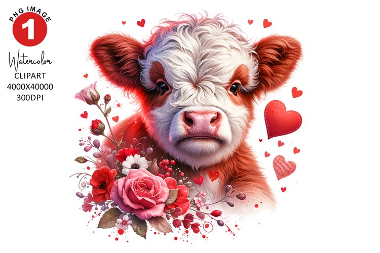 Highland Cow Clipart Image 19