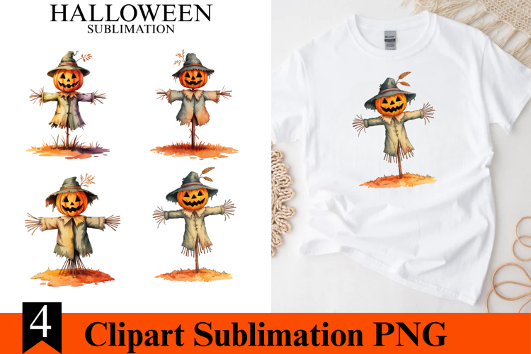 Scarecrow Clipart Image 13