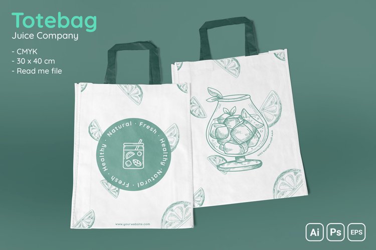 Juice Company Totebag example image 1