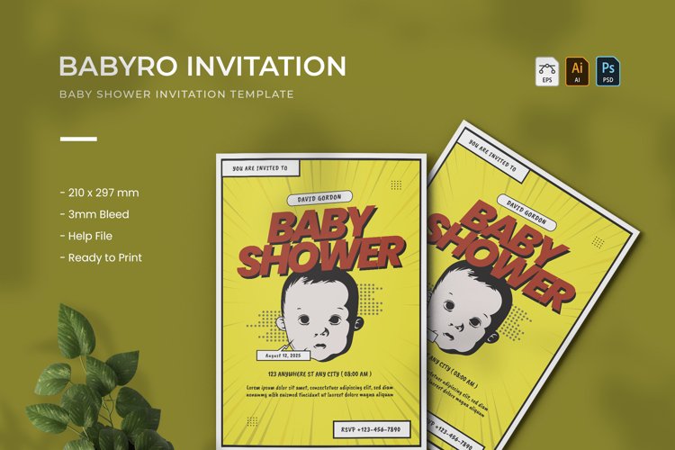Baby Shower Google Slides Template Image 3