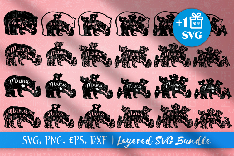Mama Bear Png Image 19
