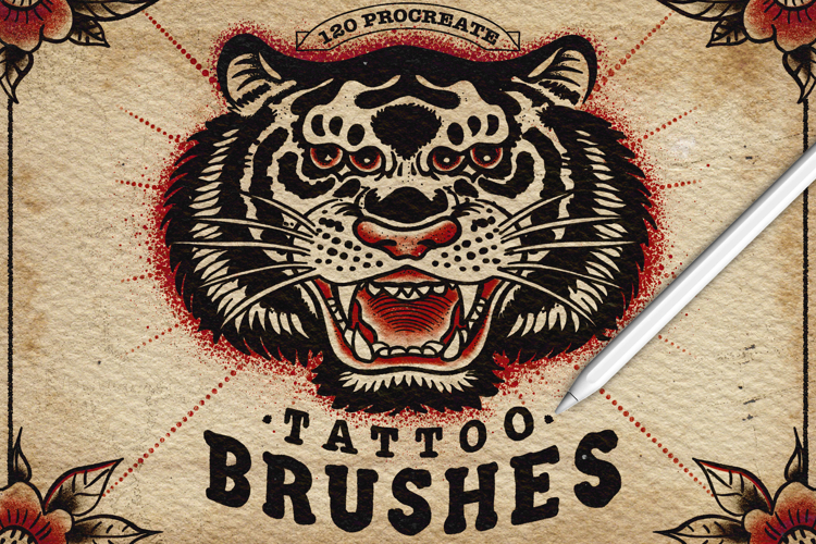 Tattoo Procreate Brushes Image 15
