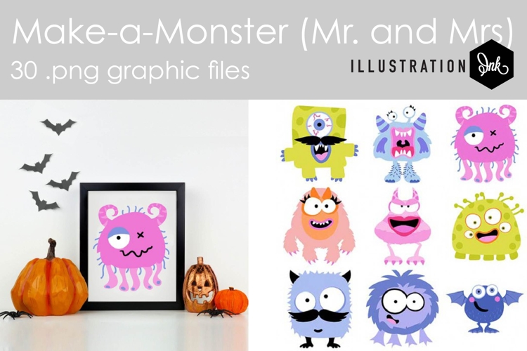 Make-a-monster - Mr. and Mrs.