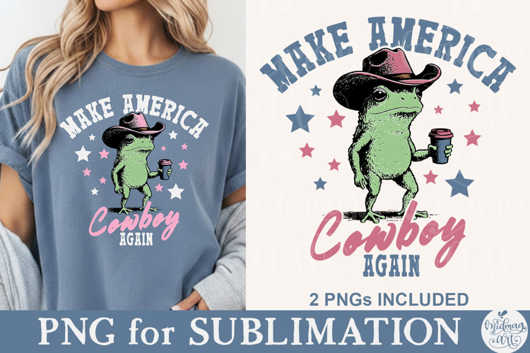 Make America Cowboy Again Png