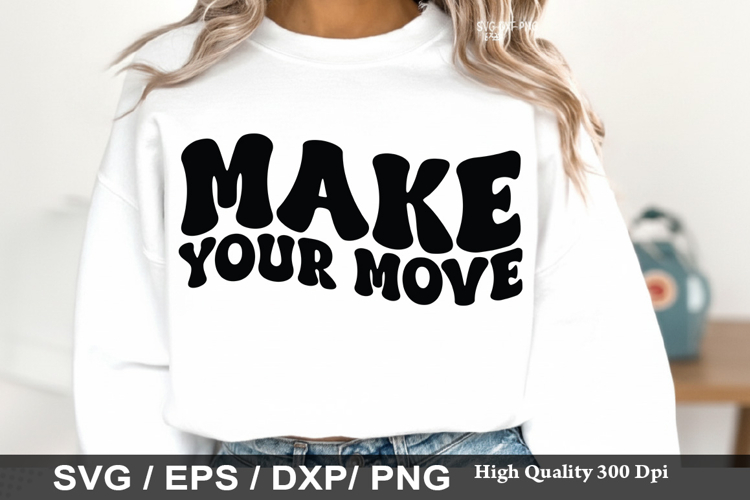 Make Your Move - Chess SVG Design