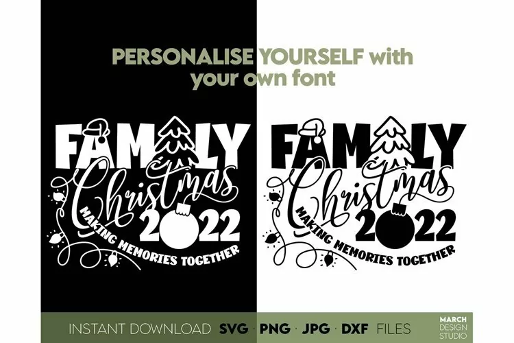 family Christmas svg | Christmas 2022 svg | Christmas family