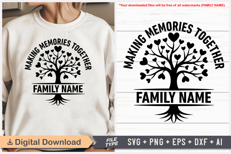 Making Memories Together SVG | Family Reunion SVG | Family