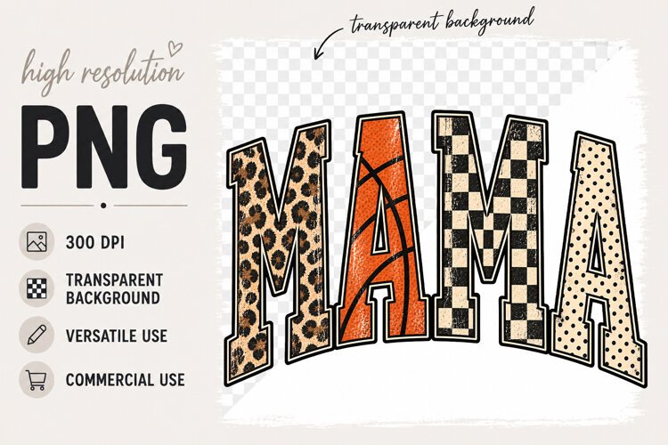 Basketball Mama png example image 1