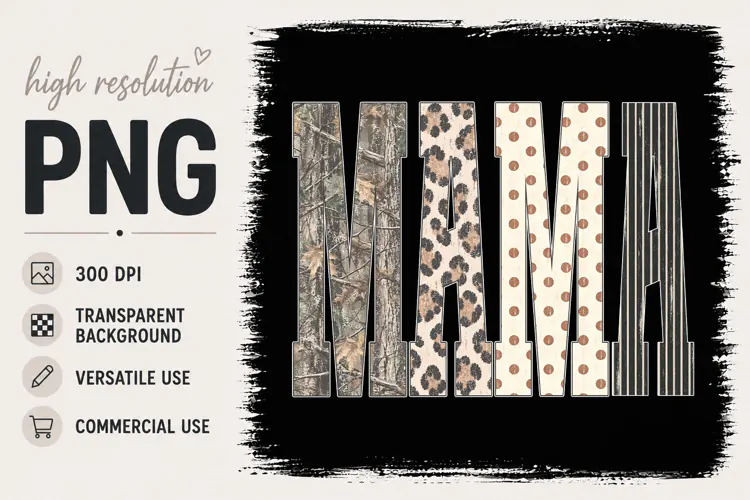 Mama png, Mom Sublimation Design