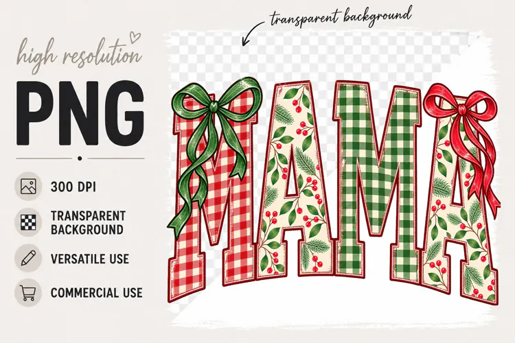 Christmas mama png