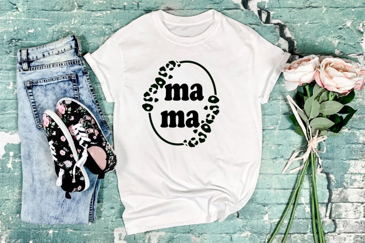 Leopard Mama, Cheetah Mom, Mothers Day, Shirt Design
