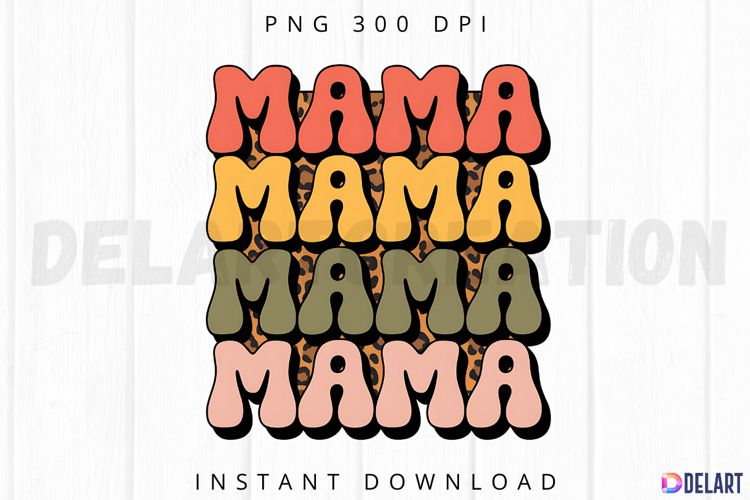Mama Sublimation Design Image 5