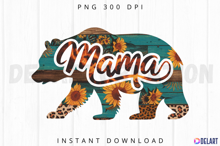 Mama Sublimation Design Image 4