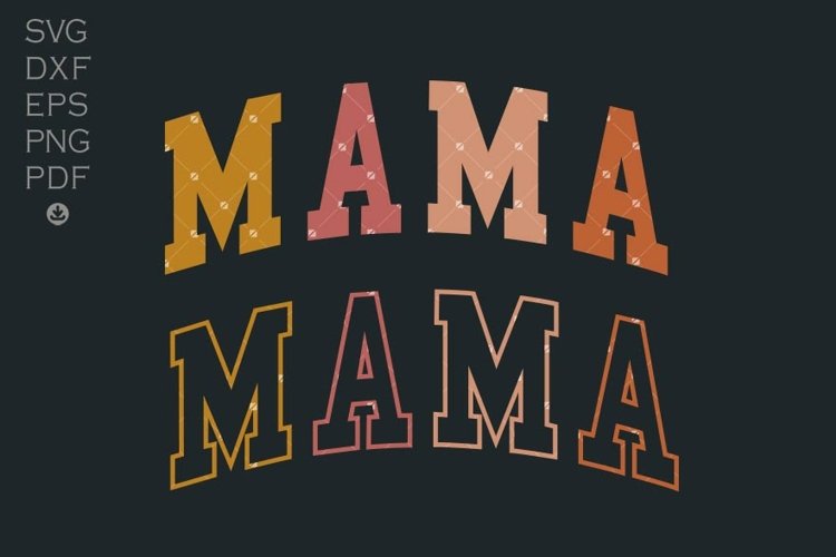 Mama Sublimation Design Image 5