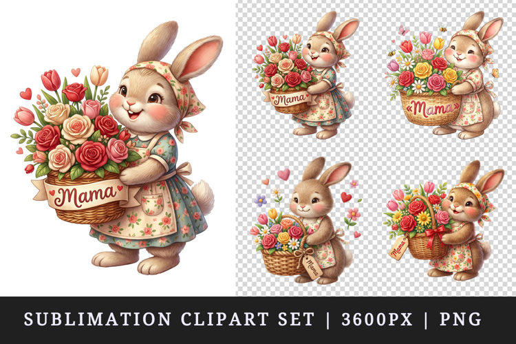 Mama clipart printable sublimation design png
