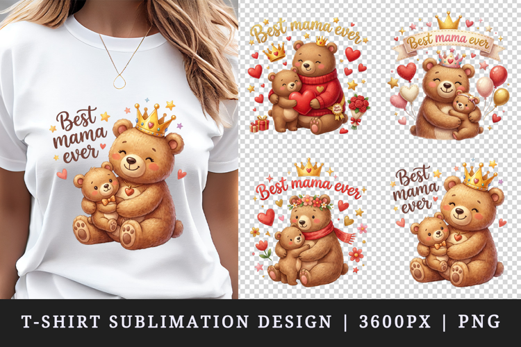 Mama t-shirt printable sublimation design png