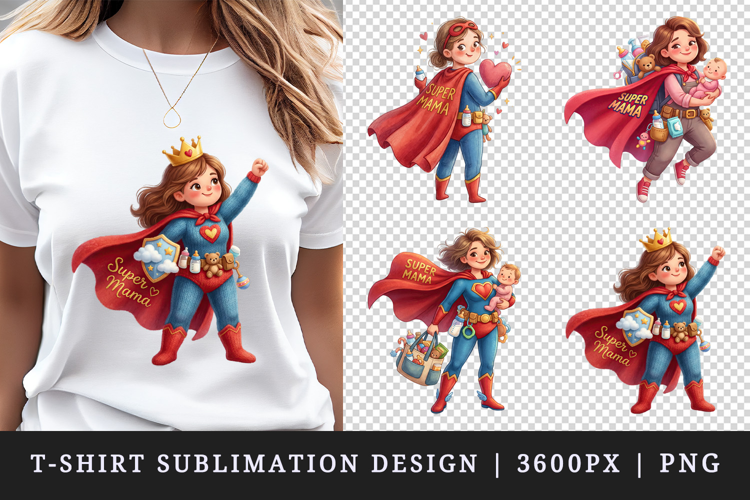 Mama t-shirt printable sublimation design png