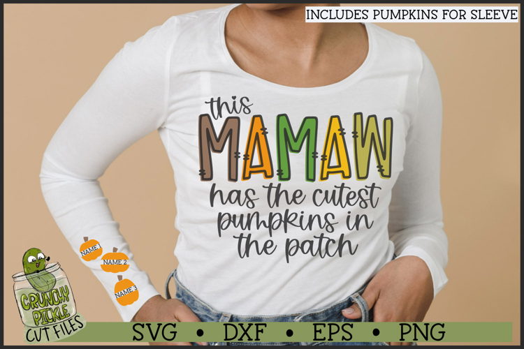 Mamaw Pumpkin Patch SVG File