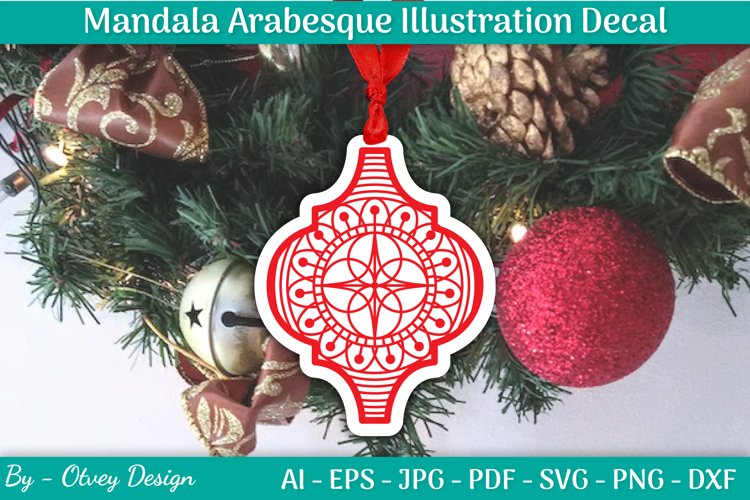 Arabesque Tile Svg Image 9