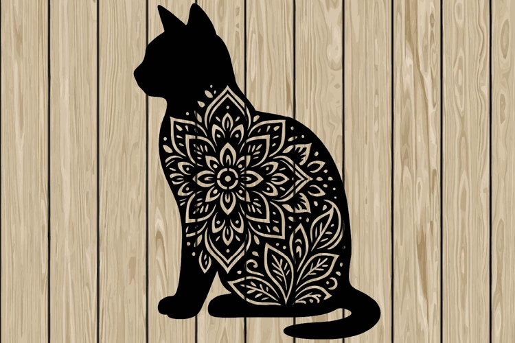 Mandala Silhouette Image 13