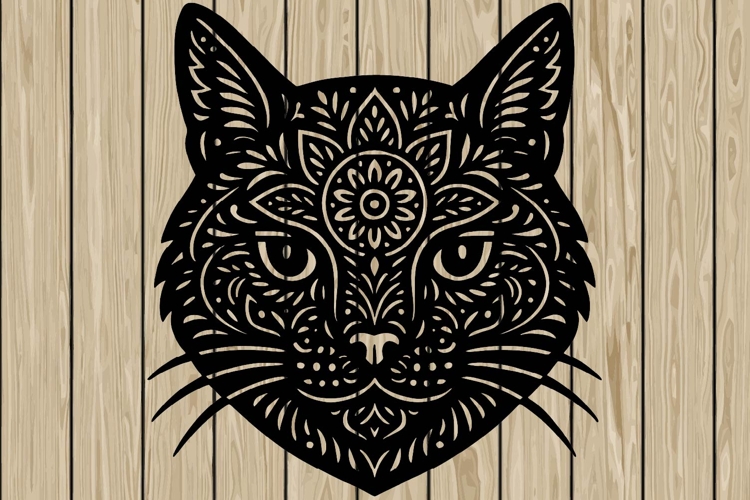 Cat Head Svg Image 23