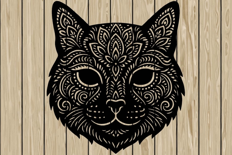 Cat Head Svg Image 22