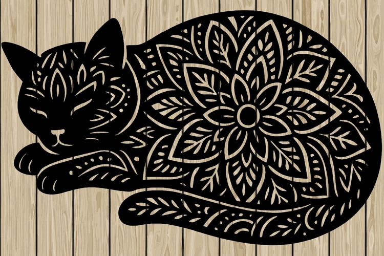 Mandala Silhouette Image 11