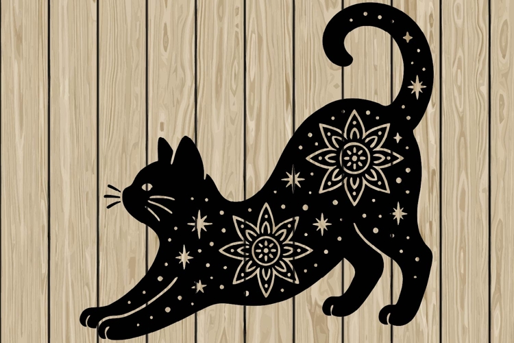 Mandala Silhouette Image 9