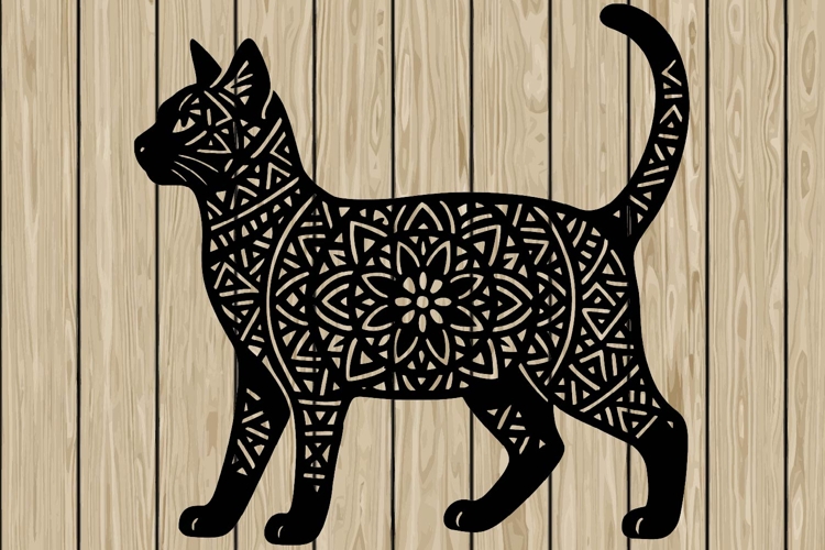 Mandala Silhouette Image 8