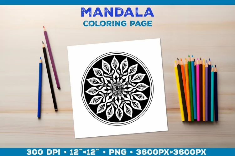 Intricate Mandala Coloring Pages - Printable Design