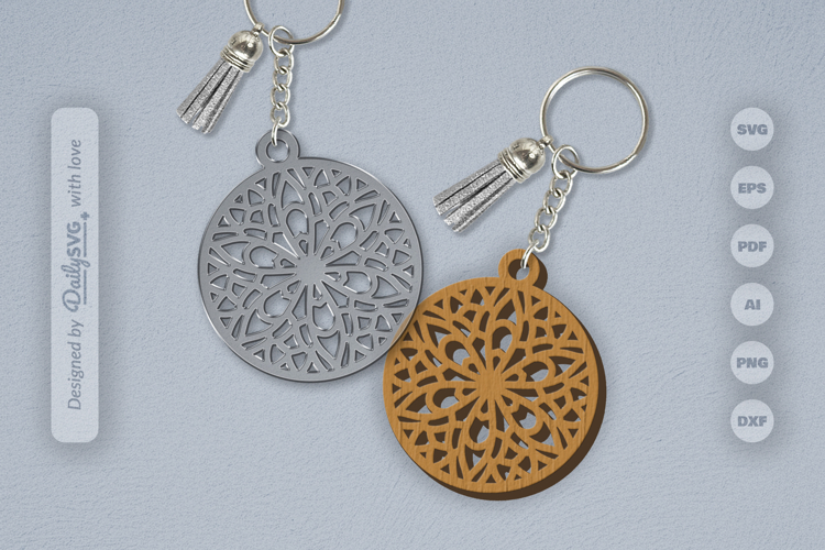 Acrylic Keychain Svg Image 6
