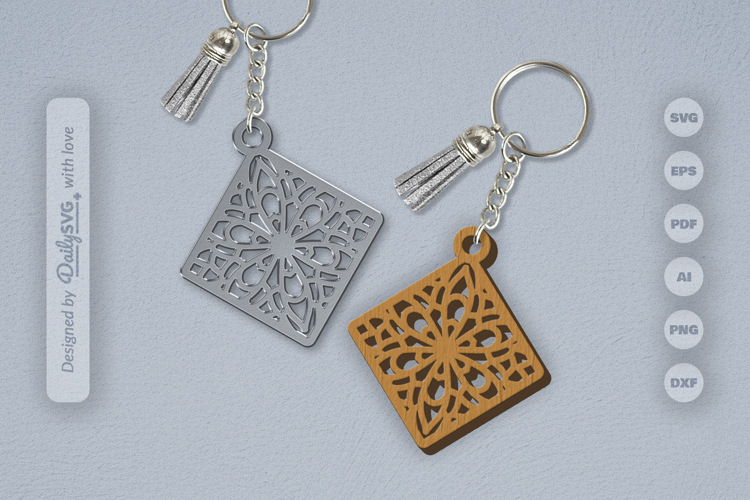 Acrylic Keychain Svg Image 21