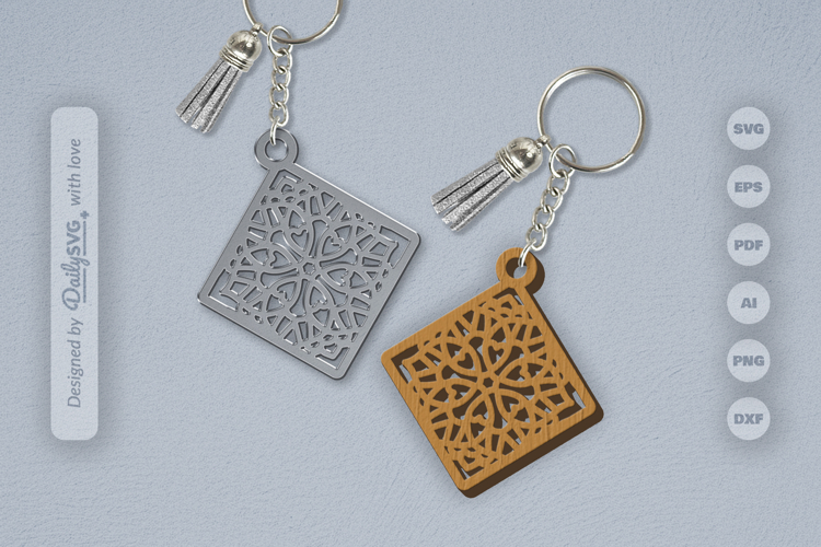 Acrylic Keychain Svg Image 20