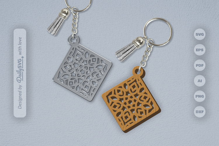 Acrylic Keychain Svg Image 14