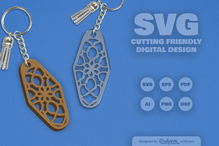 Acrylic Keychain Svg Image 12