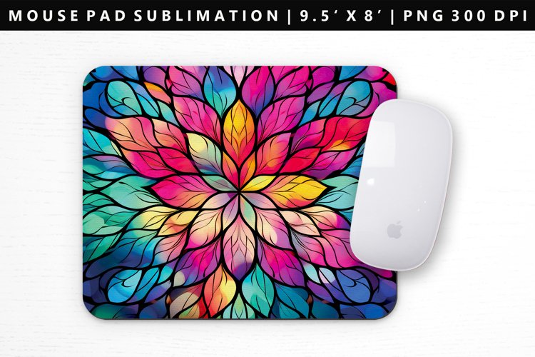 Mandala Mouse Pad Design | Mouse Pad Sublimation PNG