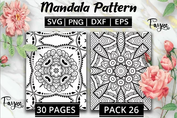 Mandala Paper cuts bundle 26| Abstract Pattern