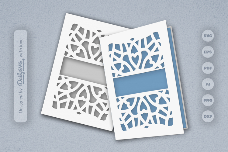 Mandala Greeting Card Papercut SVG