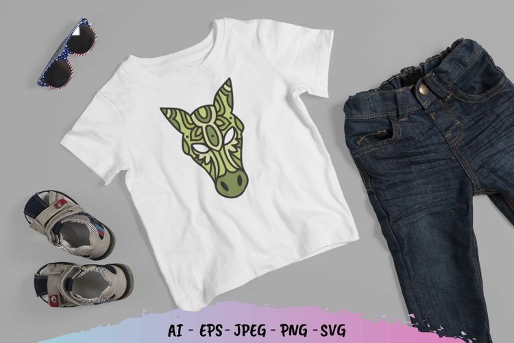 Animal Mandalas Colorful