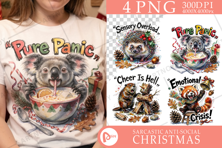 Festive Stress Meltdowns Sublimation