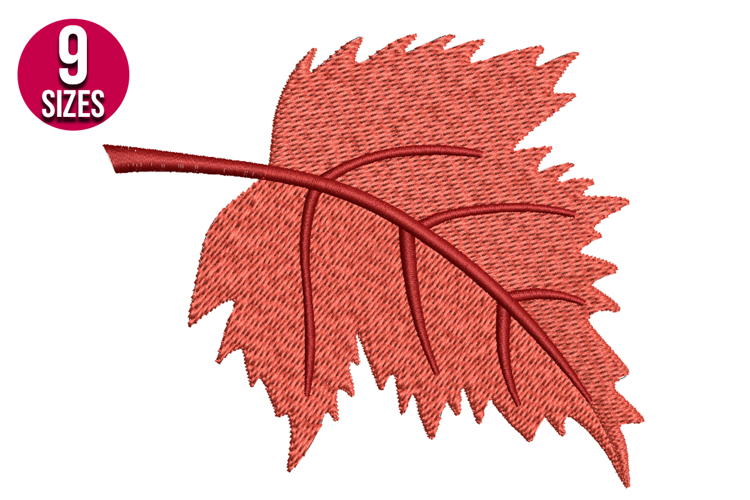 Leaf Embroidery
