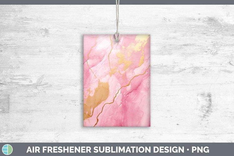 GorgeousMarble Gold Air Freshener design.