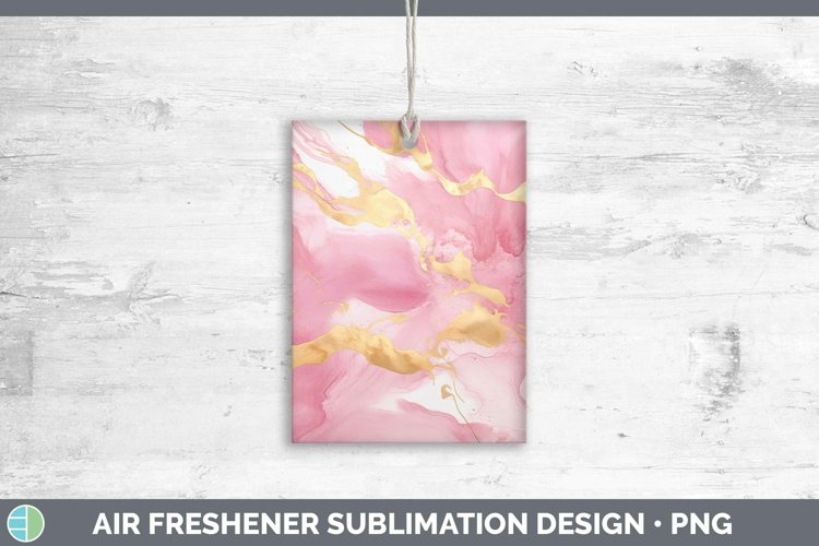 GorgeousMarble Gold Air Freshener design.