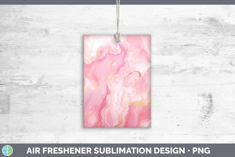 GorgeousMarble Gold Air Freshener design.