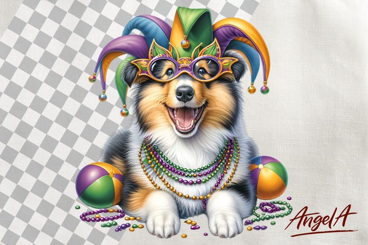 Border Collie Clipart Image 22