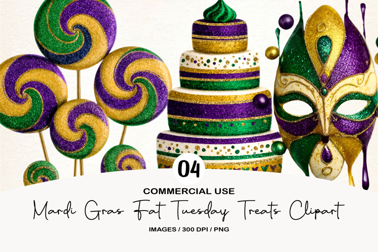 Mardi Gras Clipart Image 19