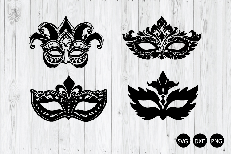 Mardi Gras Mask SVG, Carnival Mask SVG, Mask SVG